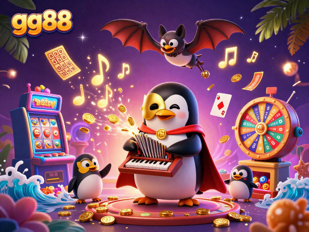 Experience thrilling gameplay at gg88 with vibrant casino elements and dynamic characters in action.