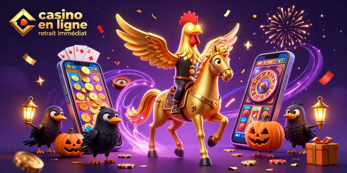 Jouez et retirez immédiatement vos gains au casino en ligne retrait immédiat avec des fonds instantanés.