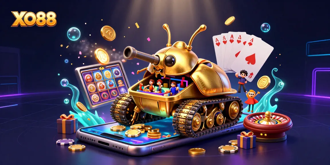 Experience the excitement of XO88 with a vibrant 3D casino adventure full of games and prizes!