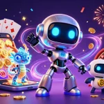 Engage in thrilling gameplay at W69 with vibrant slot machines and celebratory elements.