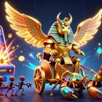 Spin for jackpots with Bosjoko's thrilling gaming elements and vibrant 3D visuals.