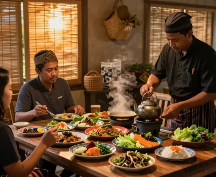 Warung225 menyajikan hidangan tradisional dengan suasana hangat dan ramah.