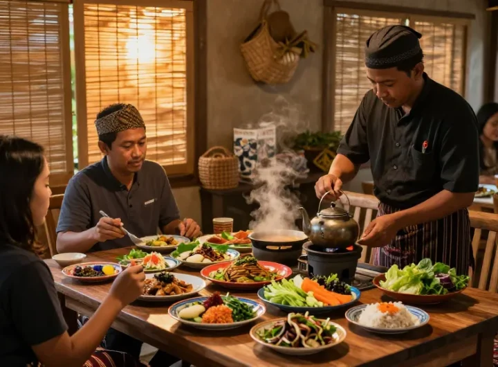 Warung225 menyajikan hidangan tradisional dengan suasana hangat dan ramah.