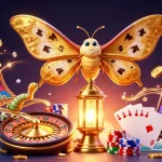 Experience the thrill of winning at UU666 with a vibrant scene of 3D casino elements and characters.