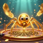 Experience thrilling anticipation with 92lottery as the golden spider spins the roulette web of luck.